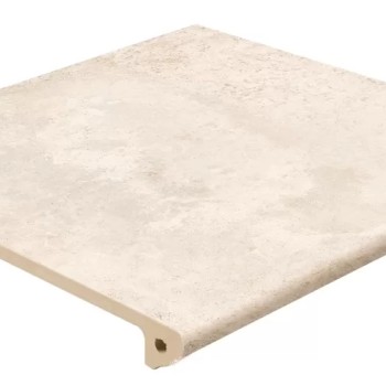 Ступень флорентийская Exagres 330*330*12 мм Alhamar Blanco (3 шт/мп;4 шт/уп;12,7 кг/уп)