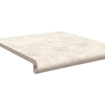 Ступень флорентийская Exagres 330*330*13 мм Ardenas Marfil antisl. (3 шт/мп;4 шт/уп;13,40 кг/уп)