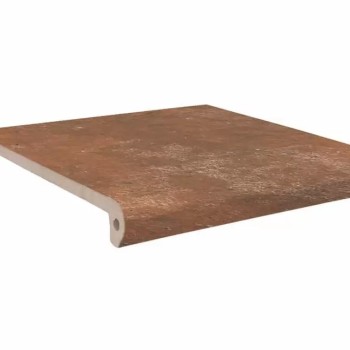 Ступень флорентийская Exagres 245*333*12 мм Manhattan Red (4 шт/мп;4 шт/уп;9,30 кг/уп)