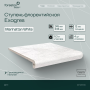 Ступень флорентийская Exagres 245*333*12 мм Manhattan White (4 шт/мп;4 шт/уп;9,30 кг/уп)