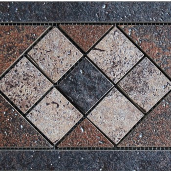 Ступень флорентийская Exagres 330*330*12 мм Metalica Basalt (3 шт/мп;4 шт/уп;12,7 кг/уп)