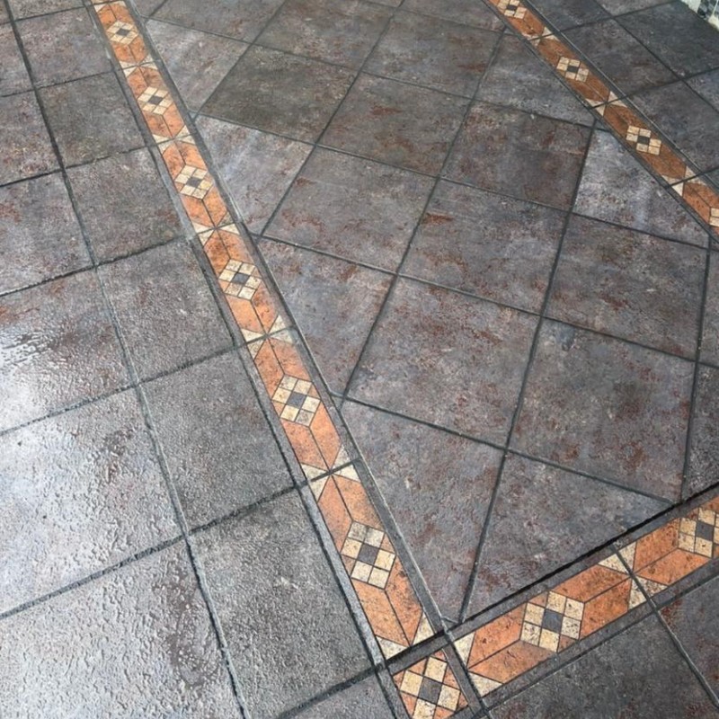 Плитка клинкерная Exagres 330*330*10 мм Metalica Basalt (9 шт/м2;9 шт/уп;22,18 кг/уп)