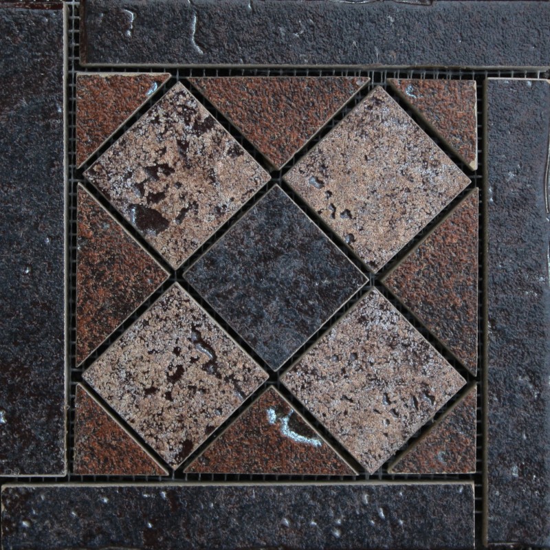 Плитка клинкерная Exagres 330*330*10 мм Metalica Basalt (9 шт/м2;9 шт/уп;22,18 кг/уп)