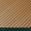 Террасная доска пустотелая с тиснением под дерево/вельвет CM Decking Bark,140*25*3000мм (teak/тик)
