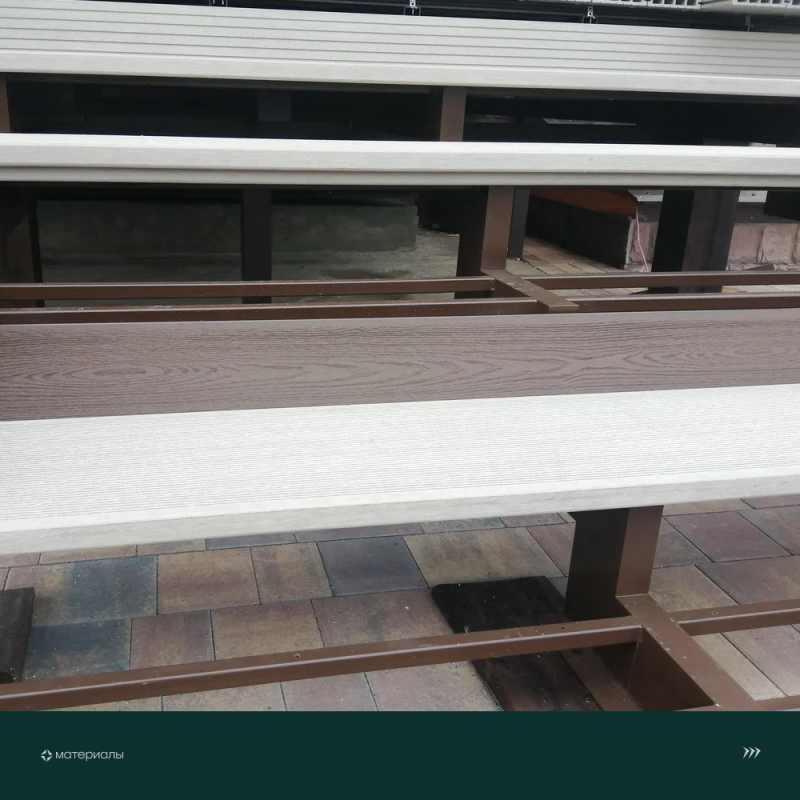 Ступень ДПК CM Decking Stair,305*35*3000мм (ashwood/ясень)