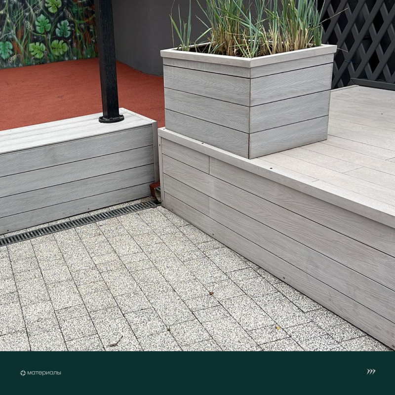 Уголок из ДПК CM Decking ,50*38*2000мм (ashwood/ясень)