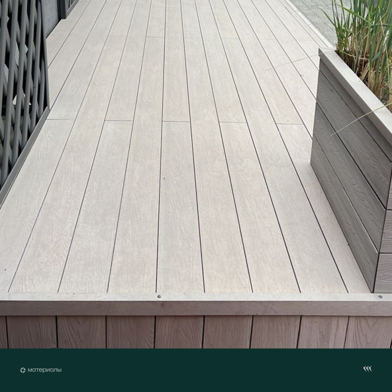 Уголок из ДПК CM Decking ,50*38*2000мм (ashwood/ясень)