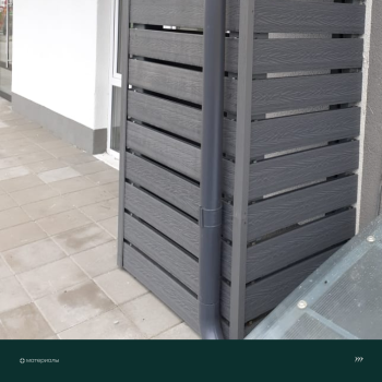 Уголок из ДПК CM Decking ,50*38*2000мм (ebony/эбонит)