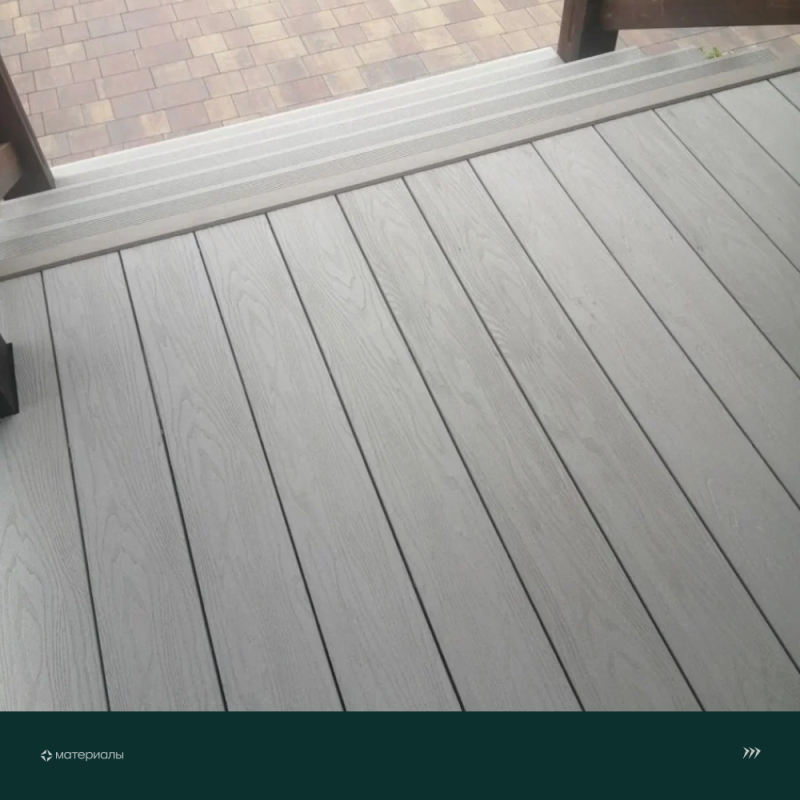 Террасная доска пустотелая с тиснением под дерево/вельвет CM Decking Bark,140*25*3000мм (ashwood/ясень)