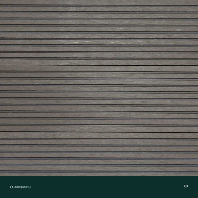 Террасная доска полнотелая с тиснением под дерево/вельвет CM Decking Vintage Solid,140*20*3000мм (wenge/венге)