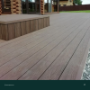 Террасная доска пустотелая с тиснением под дерево/вельвет CM Decking Bark,140*25*3000мм (merbau/мербау)