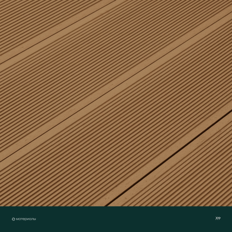 Террасная доска пустотелая с тиснением под дерево/вельвет CM Decking Vintage,140*25*3000мм (oak/дуб)