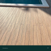 Террасная доска пустотелая с тиснением под дерево/вельвет CM Decking Vintage,140*25*3000мм (oak/дуб)