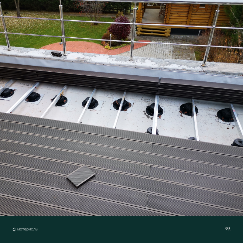 Террасная доска пустотелая серия Natur CM DECKING, 135*25*3000мм (венге)