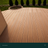 Террасная доска пустотелая серия Natur CM DECKING, 135*25*3000мм (рябина)