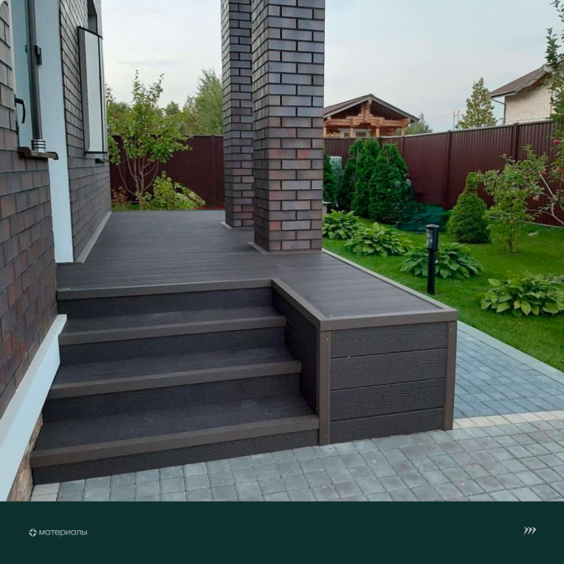 Уголок из ДПК CM Decking ,50*38*2000мм (wenge/венге)