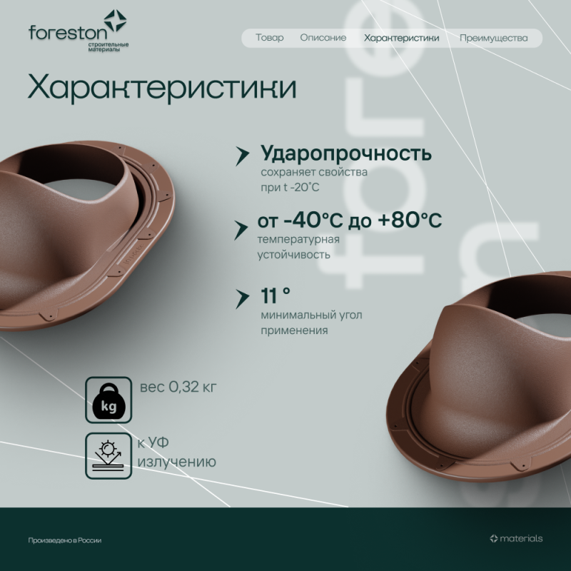 Проходной элемент Next (для ПК при монтаже 