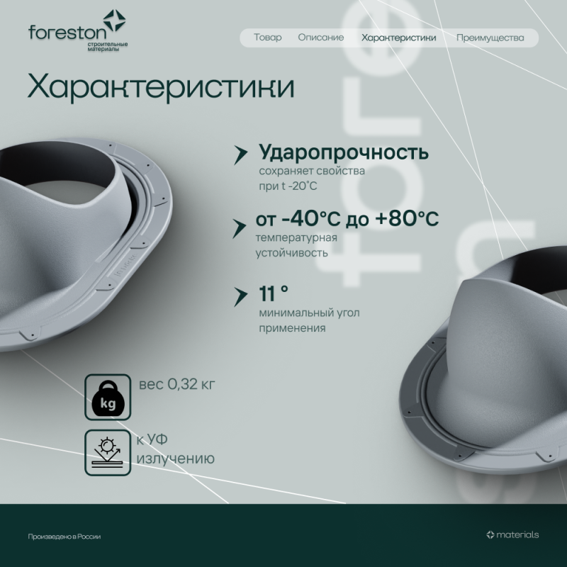 Проходной элемент Next (для ПК при монтаже 