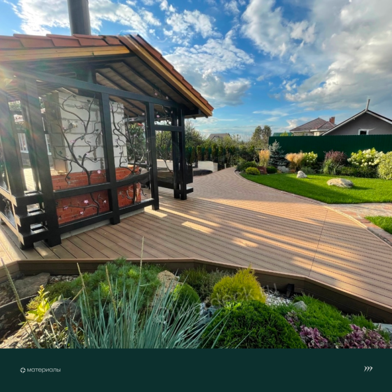 Уголок из ДПК CM Decking ,50*38*2000мм (teak/тик)