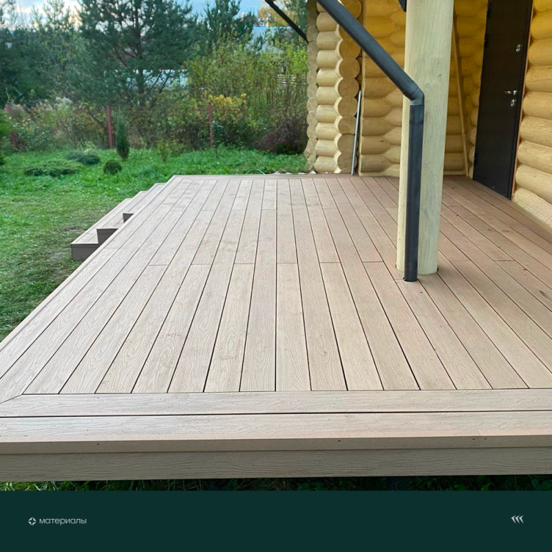 Уголок из ДПК CM Decking ,50*38*2000мм (teak/тик)